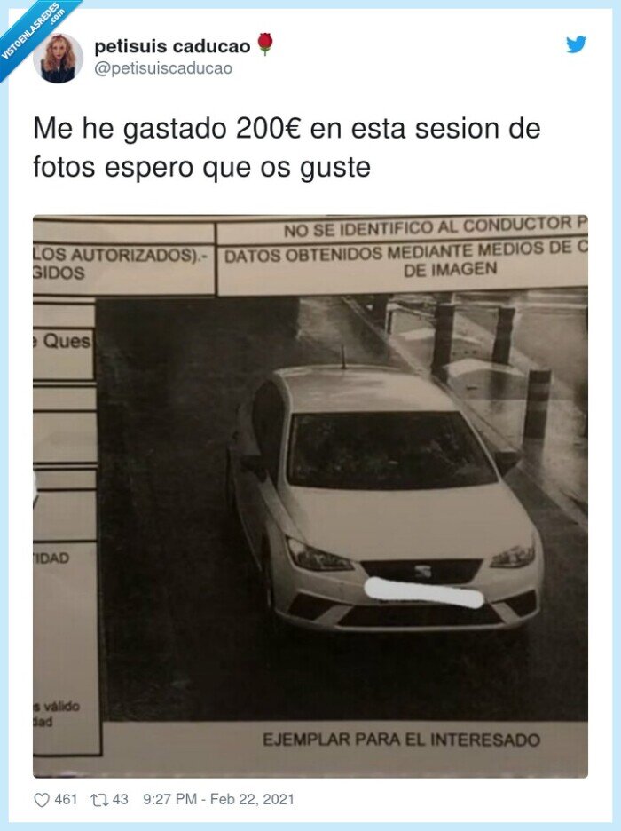 200€,sesion,foto,multa