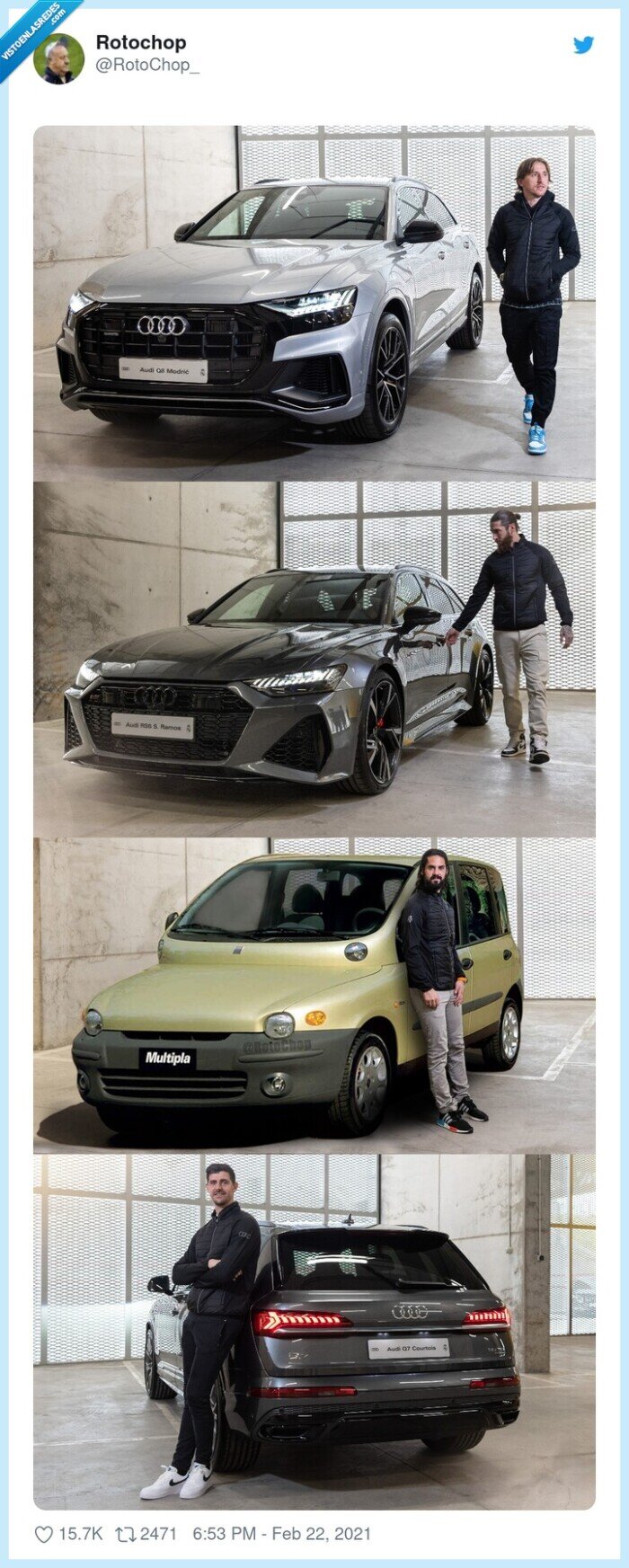 isco,real madrid,audi,multipla