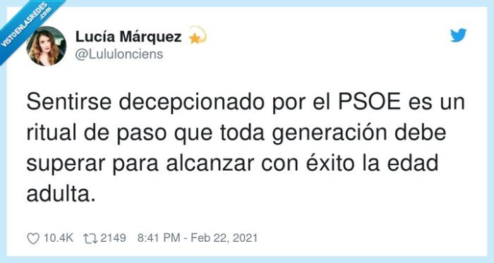 decepcionado,generación,alcanzar,sentirse,superar,psoe