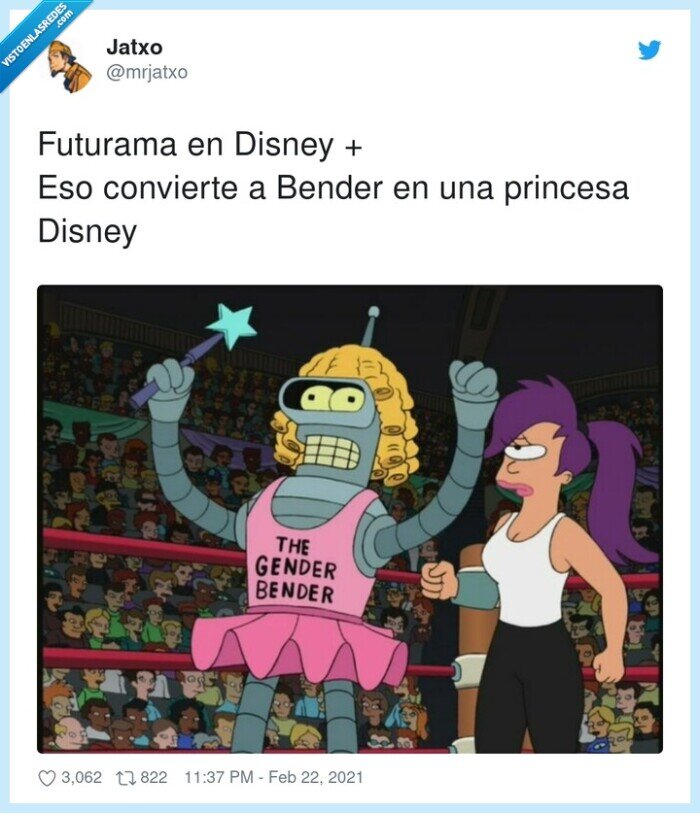 futurama,princesa,disney,bender