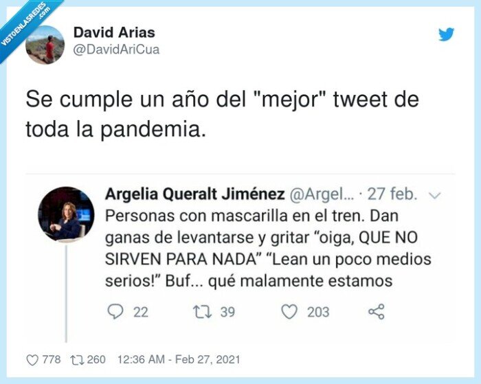 pandemia,coronavirus,mejor tweet,mascarilla
