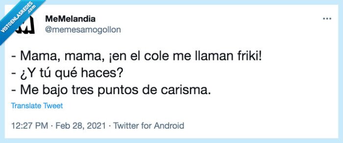 Friki,puntos,carisma
