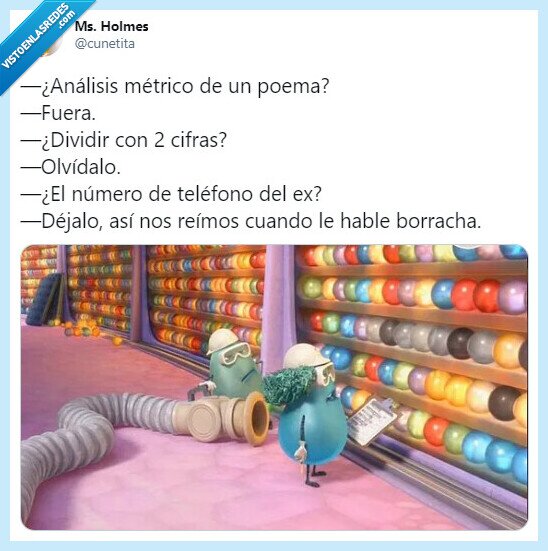 memoria,olvido,tweet,humor,risas,matemáticas,literatura,colegio