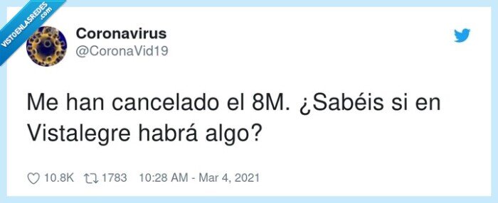 vistalegre,cancelado,8m,coronavirus