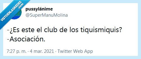 club,asociación,tiquismiquis