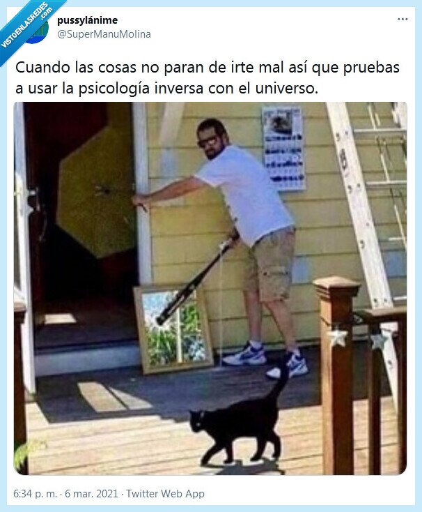 inversa,psicología,universo,mala suerte