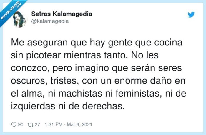 cocinar,picotear,tristes