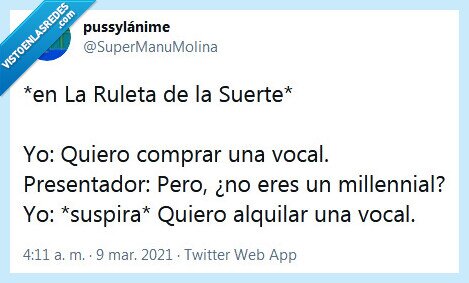 ruleta,suerte,vocal,comprar,millennial,alquilar