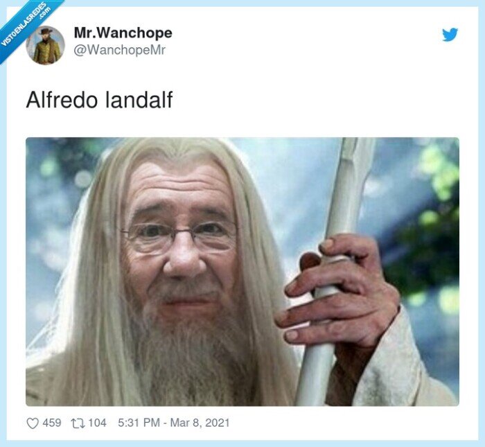 alfredo landa,gandalf