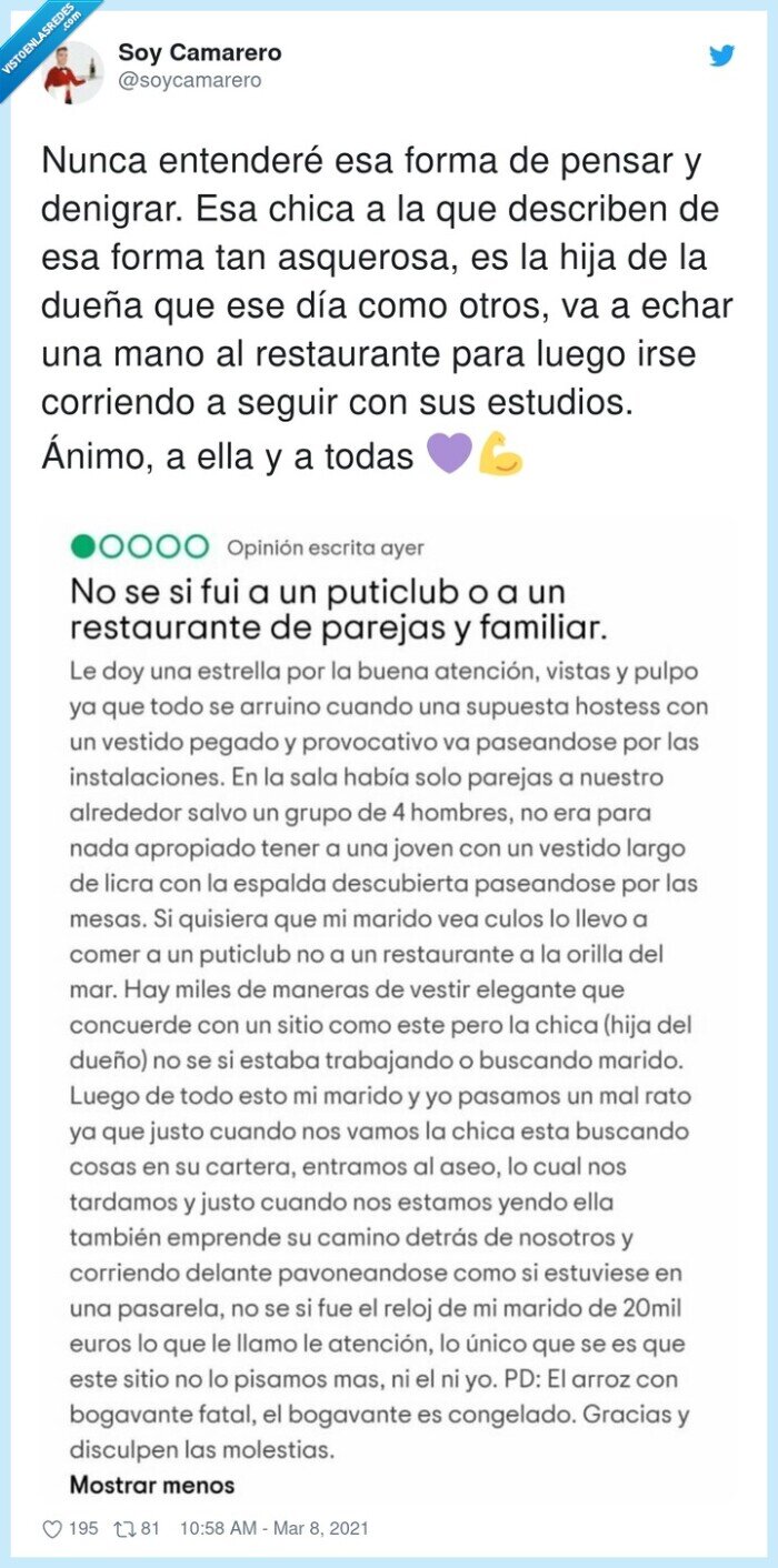 restaurante,asquerosa,corriendo,describir