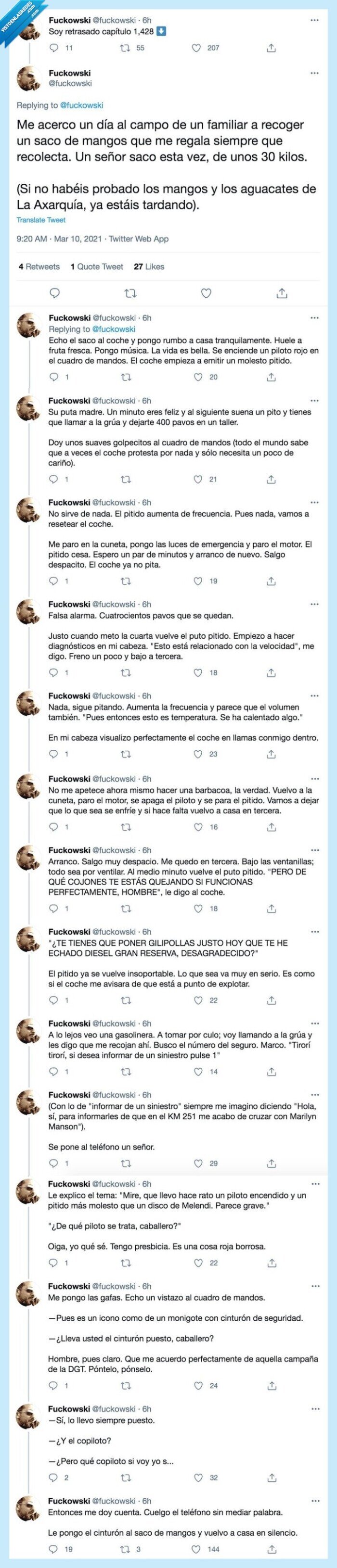 mango,coche,pitido,dinero