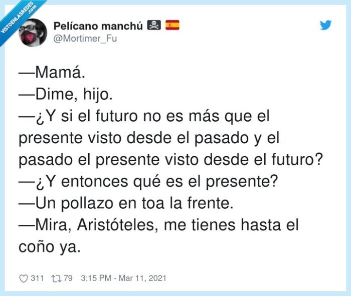 arist&oacute;teles,presente,futuro