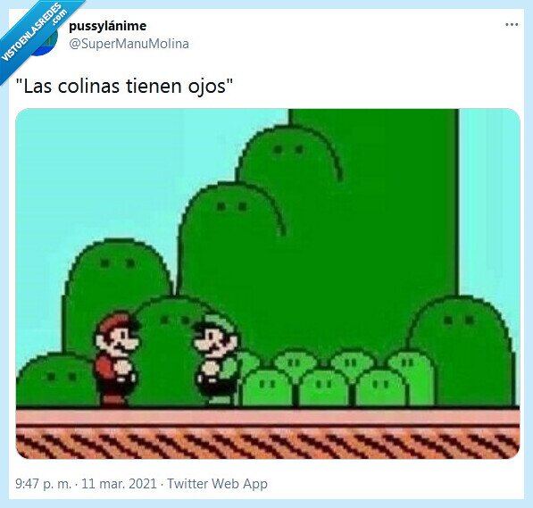 colinas,ojos,super mario,película
