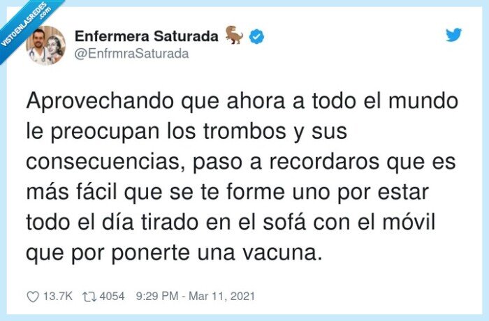 consecuencias,preocupar,vacuna,trombos