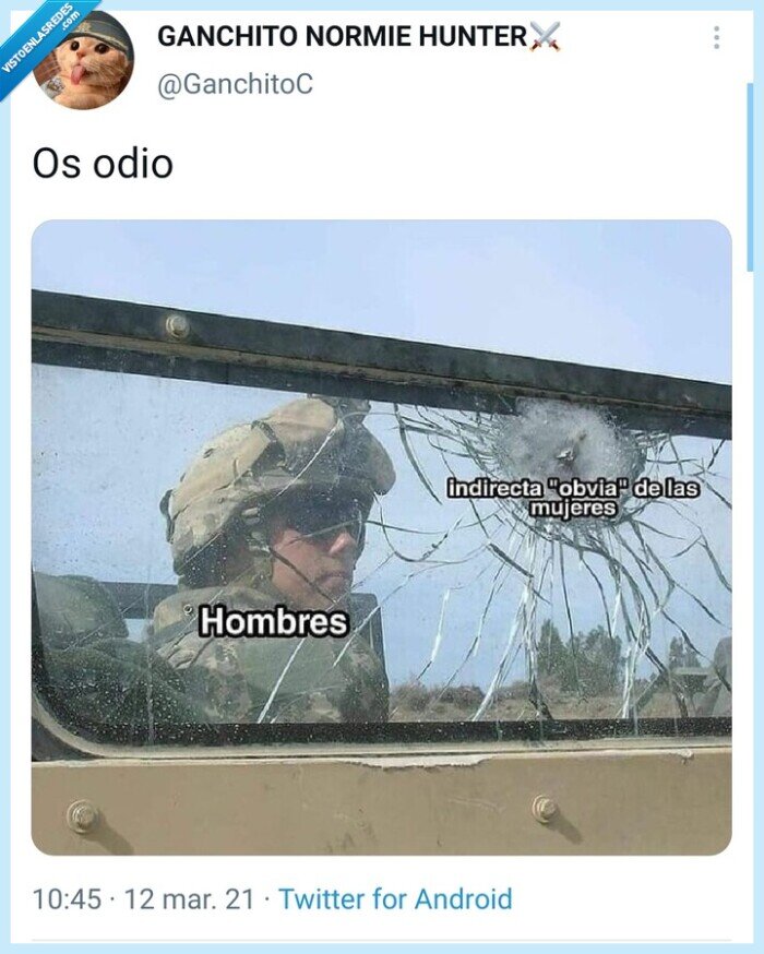 Indirectas,hombres,obvias