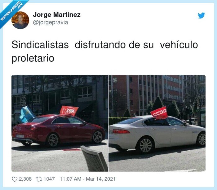 sindicalistas,disfrutando,proletario,vehículo