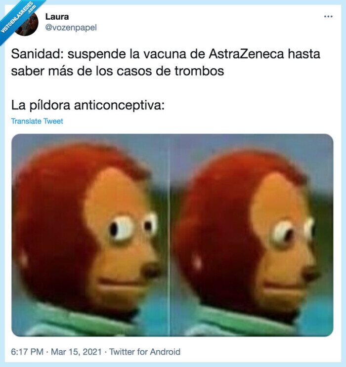 anticonceptiva,astrazeneca,suspender,píldora,sanidad,trombos