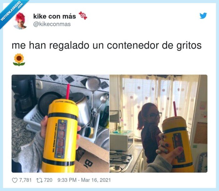 contenedor,regalado,gritos