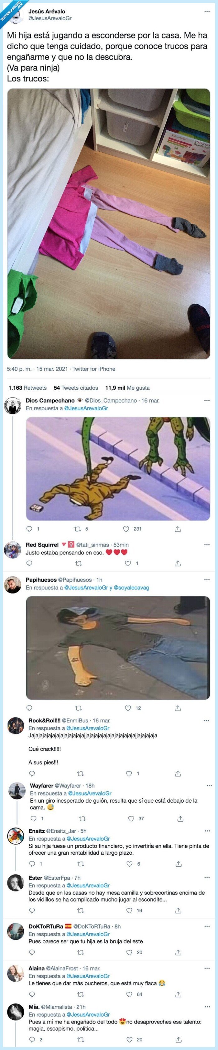 engañarme,esconderse,cuidado,descubra,jugando,trucos