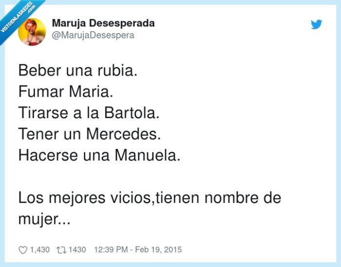 vicios,mercedes,mujeres,mejores,manuela,maria,rubia,bartola