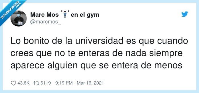 universidad,enterarse