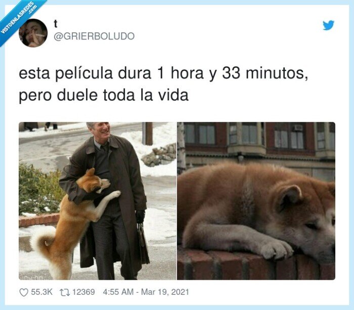 hachiko,película,llorar