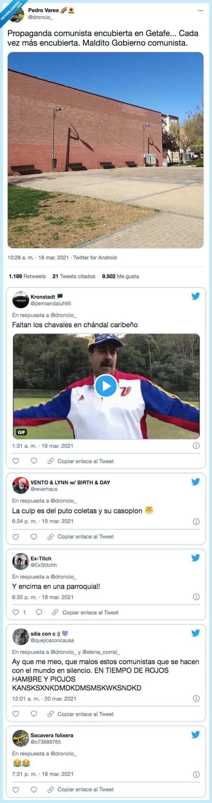 propaganda,encubierta,comunista,gobierno,getafe,sombra