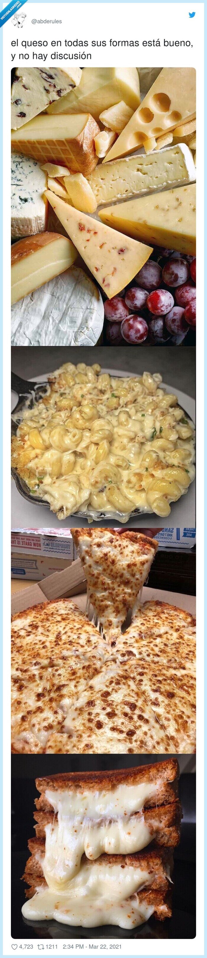 discusión,formas,queso