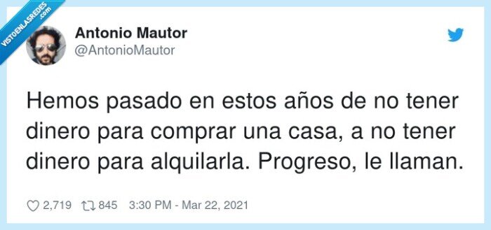 alquilar,progreso,comprar,pasado,dinero