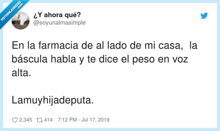 farmacia,báscula,hablar