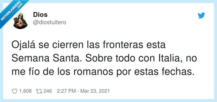 fronteras,romanos,cierren,italia,ojalá,semana santa