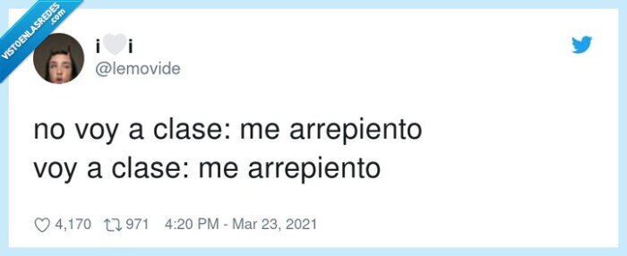 arrepentirse,clase,ir