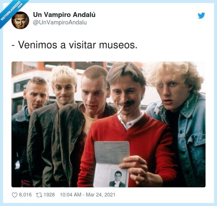 venimos,visitar,museos,guiris,trainspotting