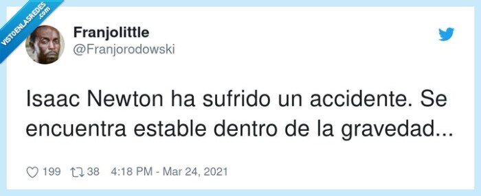 accidente,gravedad,estable,newton