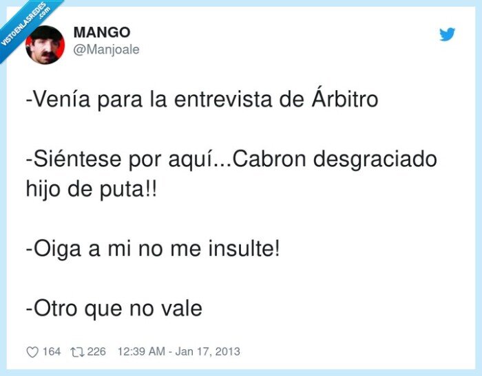 844994 - Cómo cagarla en una entrevista, por @Manjoale