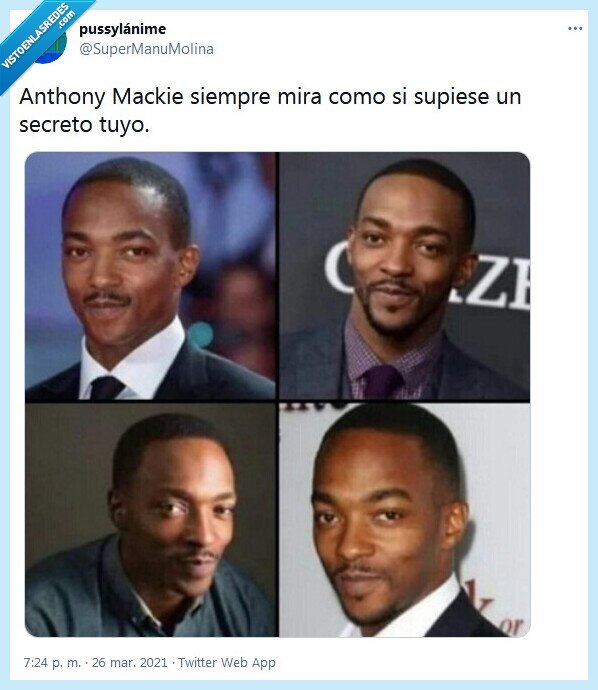 anthony mackie,secreto,mirar