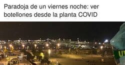 Enlace a Una enfermera publica una foto vergonzosa de lo que ve por la ventana del hospital viernes noche , por @AusinPilar