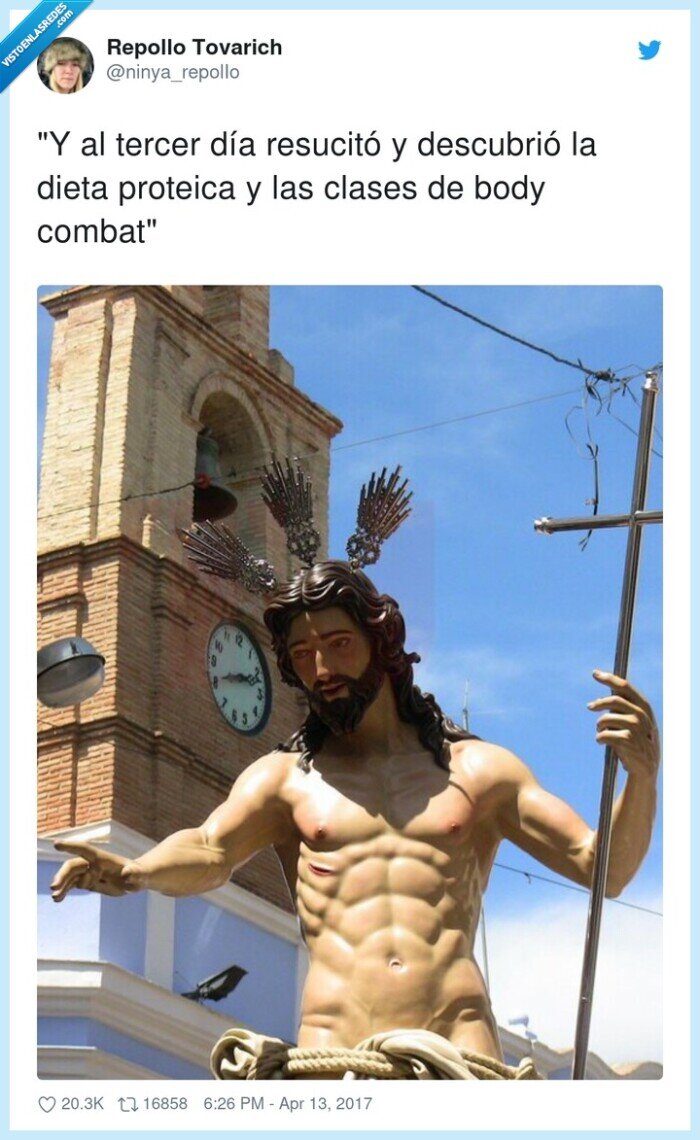 descubrir,resucitar,dieta proteica,tercer día,clases,body combat