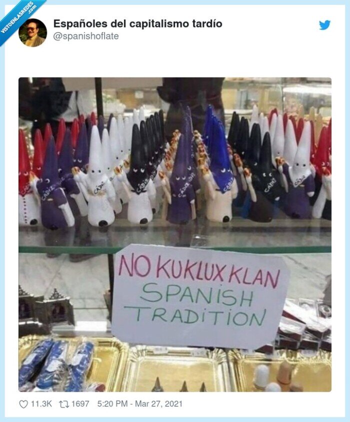 kuklux klan,nazarenos,figuras