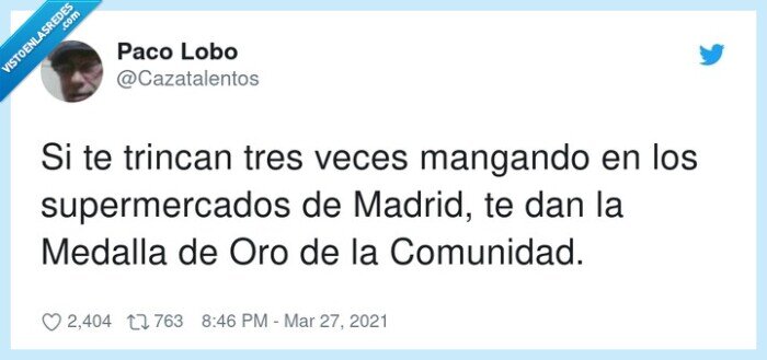 supermercados,comunidad,mangando,trincar,madrid,medalla