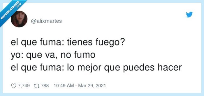 pedir,dejar,fuego,fumar