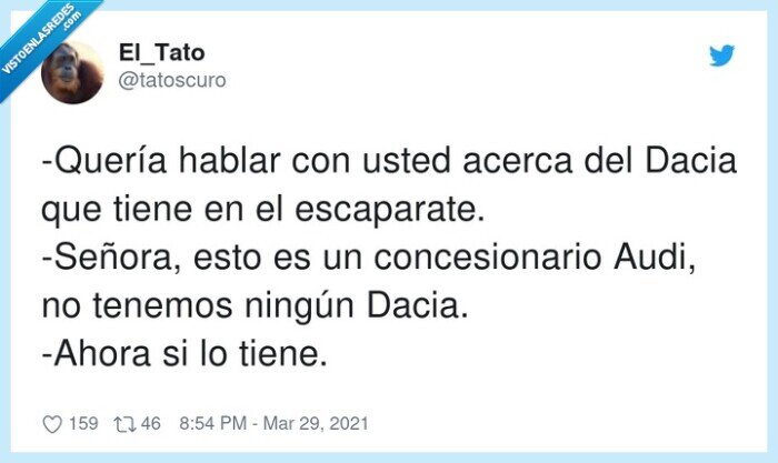 concesionario,escaparate,señora,dacia,audi,alunizaje