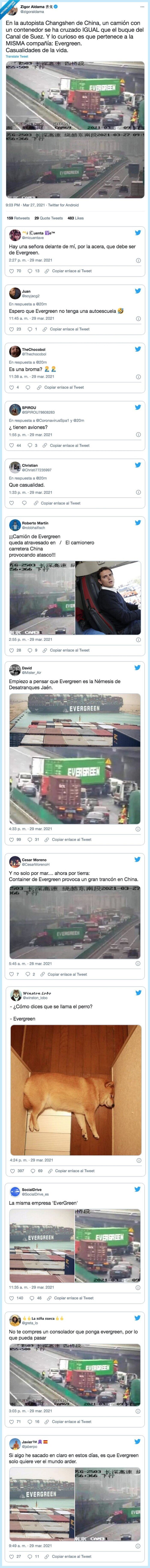 casualidades,contenedor,compañía,autopista,pertenece,evergreen