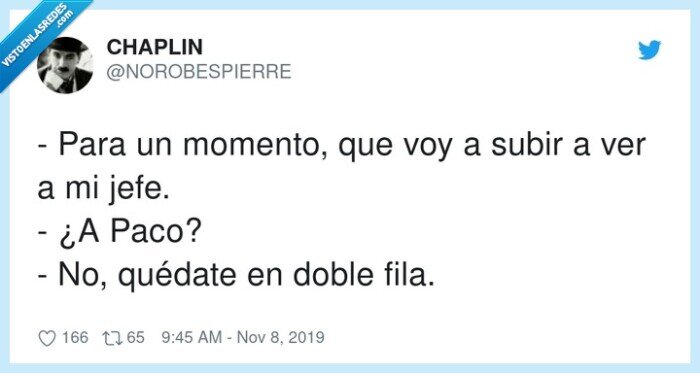 momento,aparcar,paco,subir,doble fila