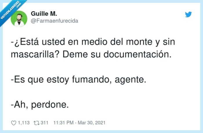 documentación,mascarilla,fumar,perdone,agente,coronavirus
