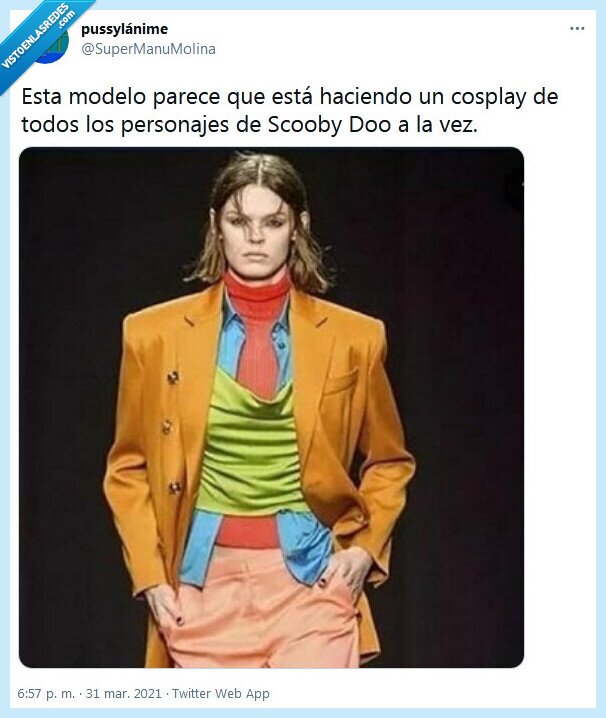 scooby doo,cosplay,modelo
