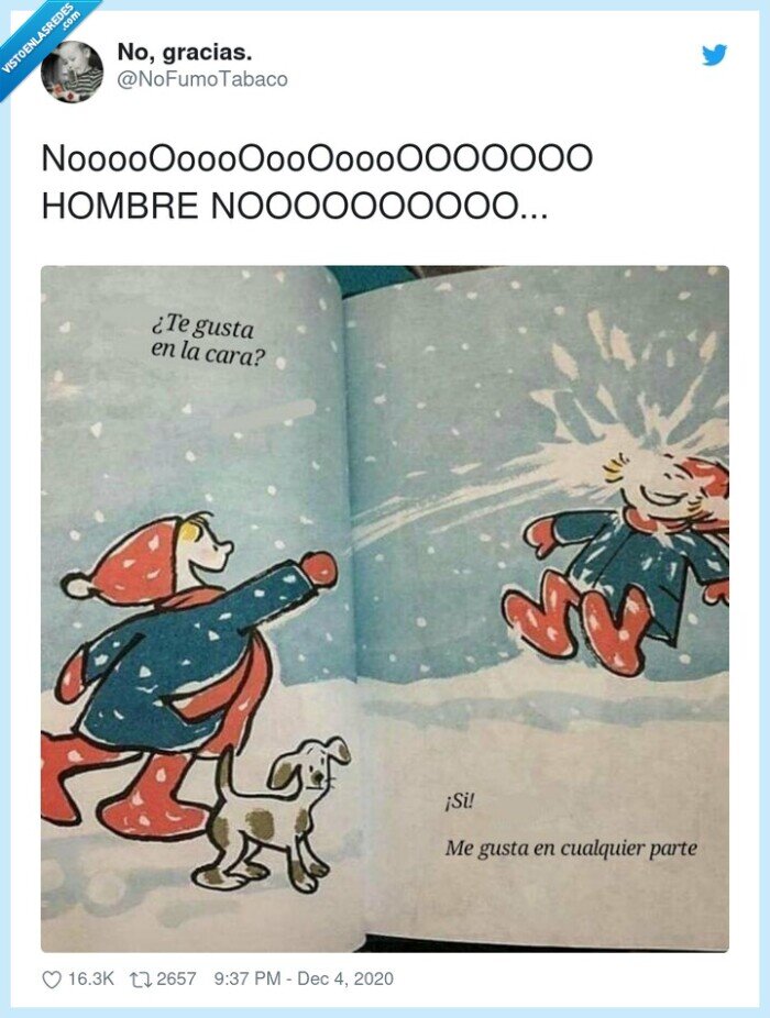 cara,nieve,leche,perro,cuento