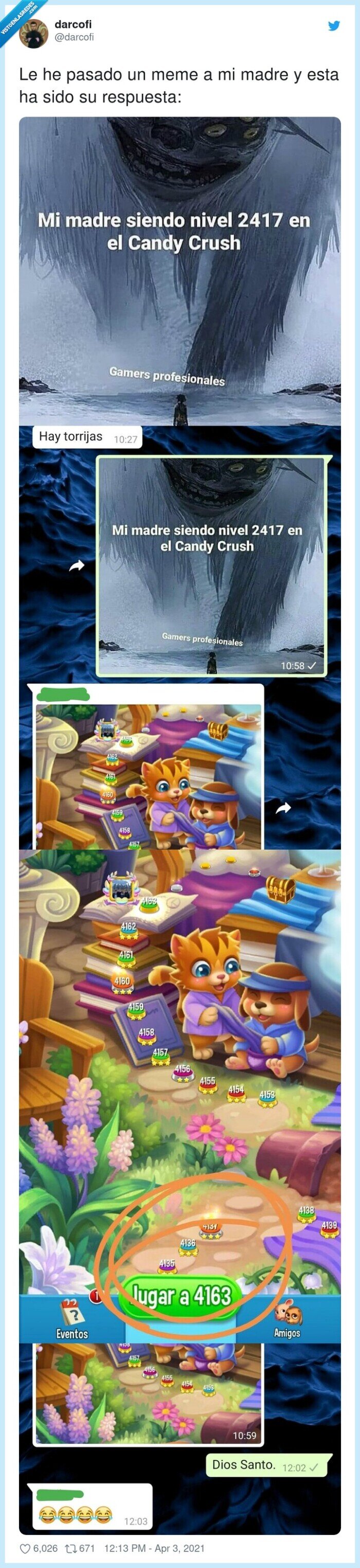 madre,candy crush,vicio