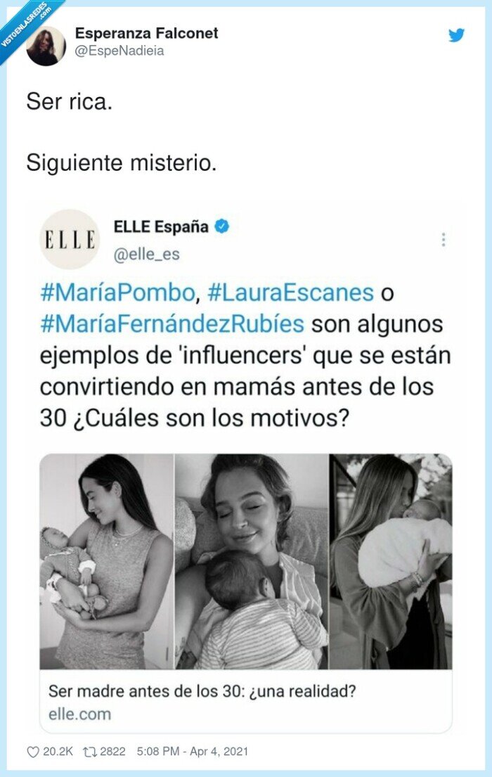 misterios,ricas,influencers,madres