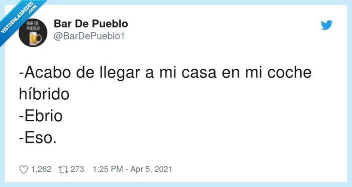 híbrido,llegar,coche,ebrio